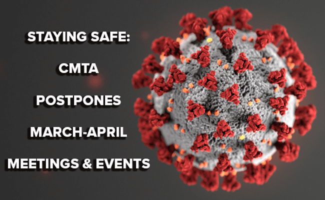 CMTA Events Postponed