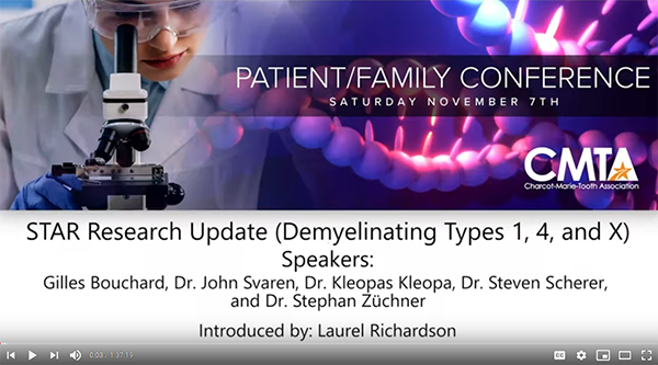 2020 PFC STAR Research Update - Demyelinating CMT Types