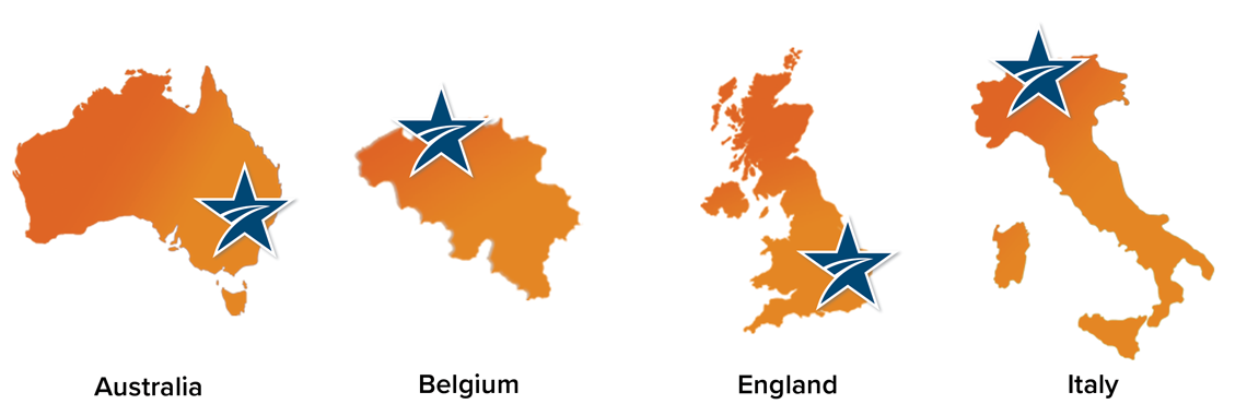 Int'l COE Map