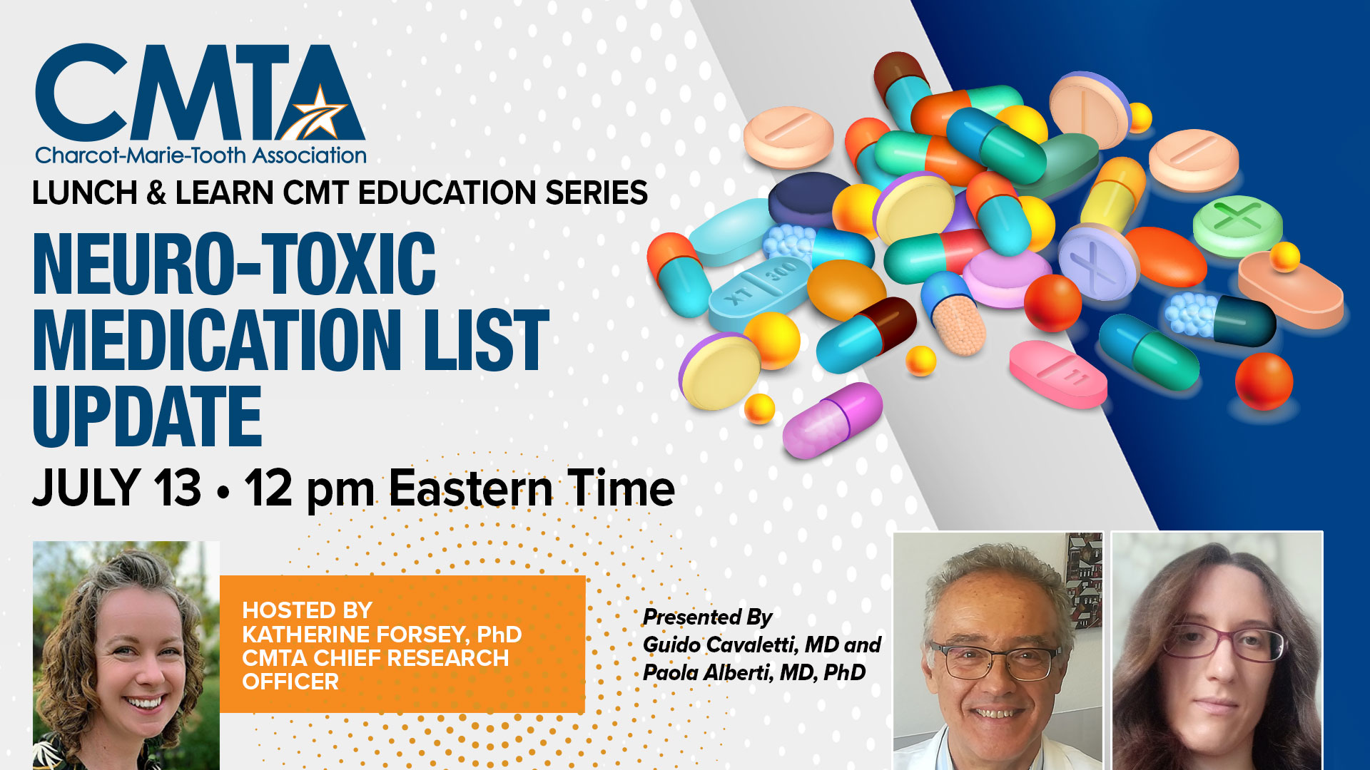 CMTA Lunch & Learn: Neuro-Toxic Medication List Update