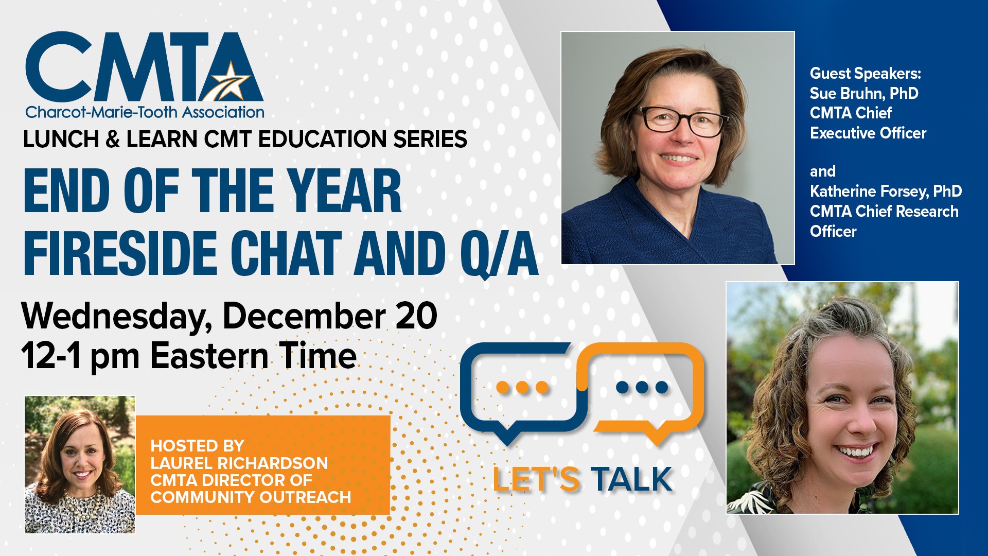 CMTA Lunch & Learn: End of the Year Fireside Chat and Q/A