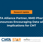CMTA Alliance Partner, NMD Pharma, Announces Encouraging Data with Implications for CMT