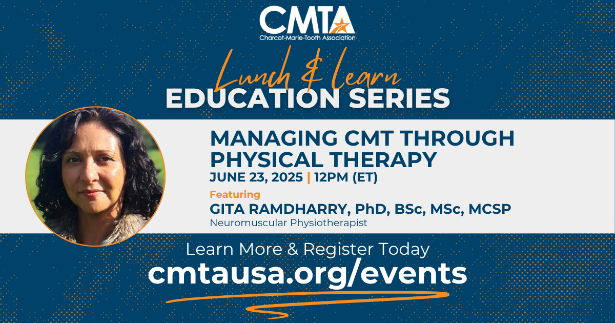 CMTA Lunch & Learn: Managing CMT Through Physical Therapy